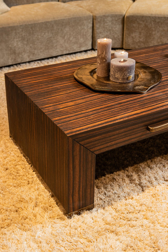 salontafel met lades