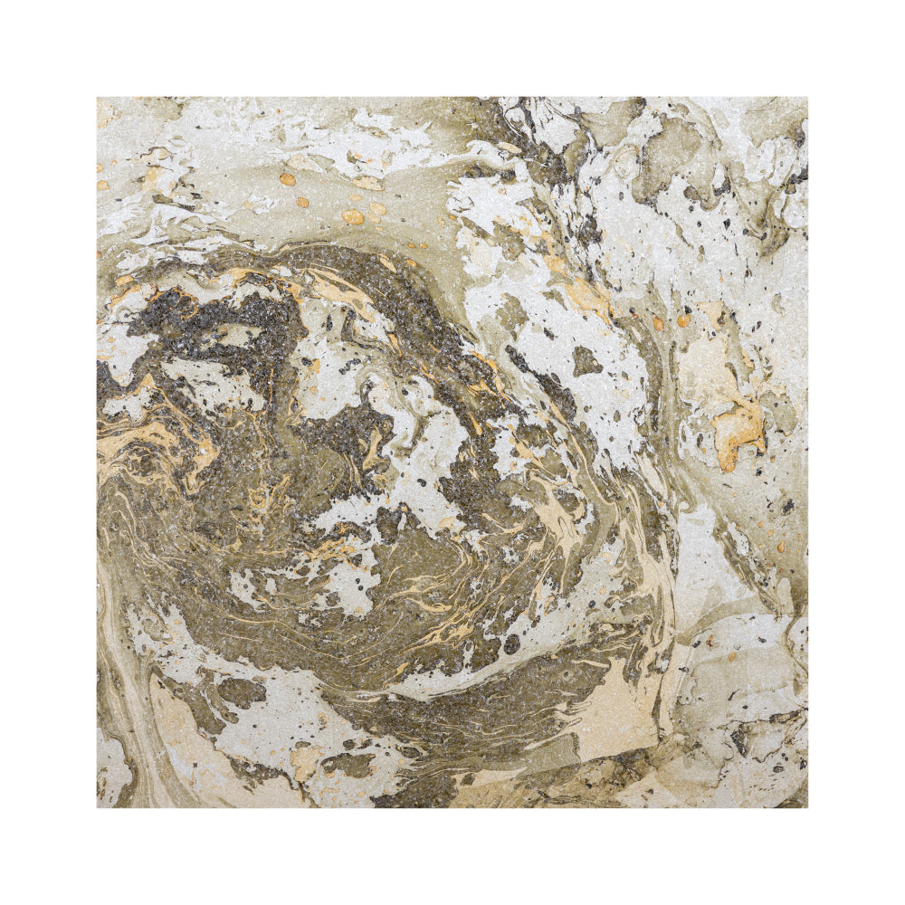 Wandpaneel Eaven Marmerlook Groen 90x90 cm