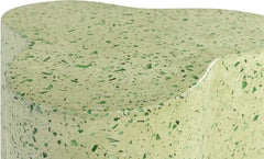 Terrazzo bijzettafel Freddy groen