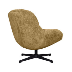 Draaifauteuil Huxley Mustard Elite 76x86x92 cm