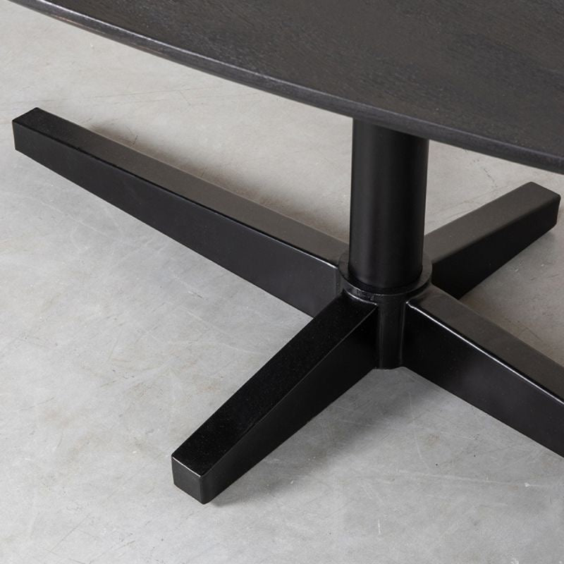 Ovalen eettafel Rosie 110x260x76 cm