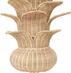 wandlamp rotan