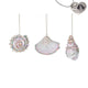 Pearl Grad. Shell Kersthangers 7 cm