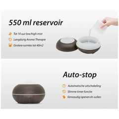 Sun Shine Pro Dark Wood Aroma Diffuser