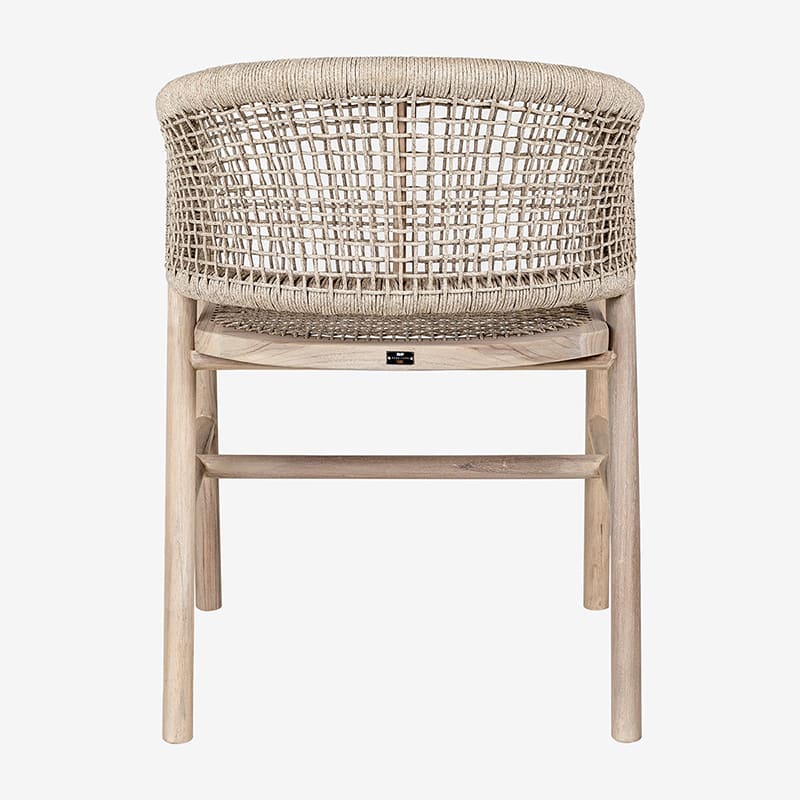 Amalfi Outdoor Stoel Teak/Touw