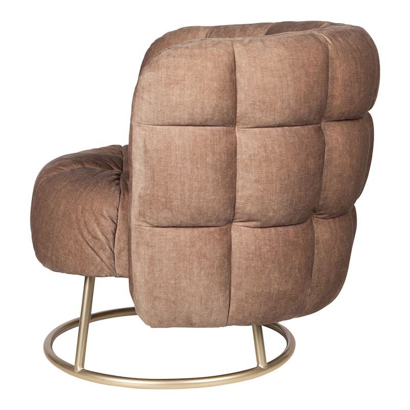 Fauteuil Vogue champagne/goud