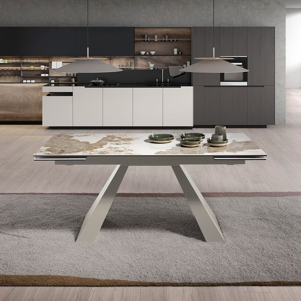 Uitschuifbare eettafels