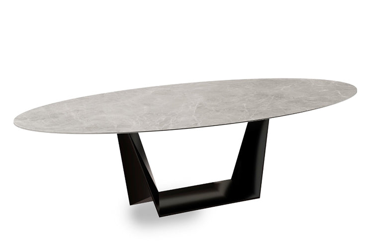 Eettafel Amman Diamond Cream