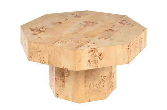 Achtkantige salontafel