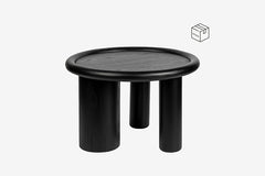 Bijzettafel Discus Zwart