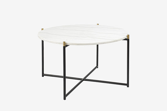 Bijzettafel Globe Wit