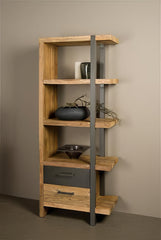 industriële boekenkast