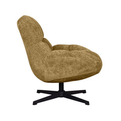 Draaifauteuil Huxley Mustard Elite 76x86x92 cm