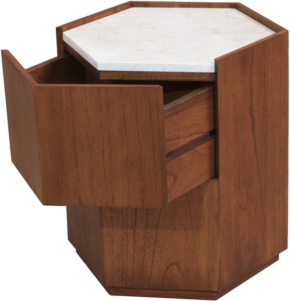 bijzettafel met opbergruimte