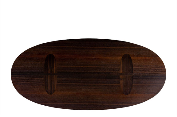 ovalen salontafel