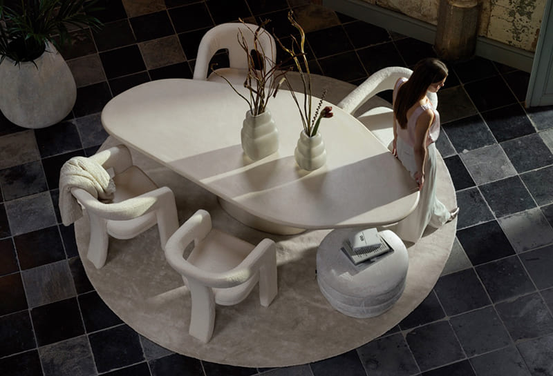 Delphi Eettafel Cream