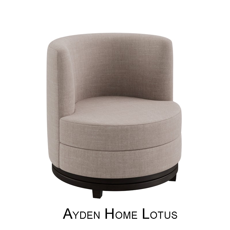 Draaistoel Ayden Home Lotus