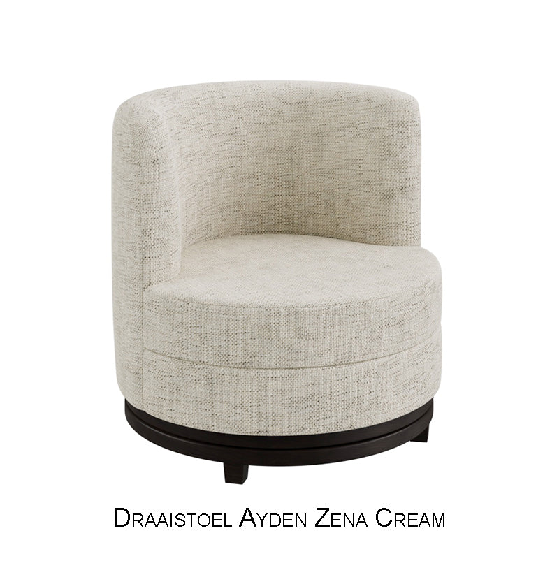 Draaistoel Ayden Zena Cream