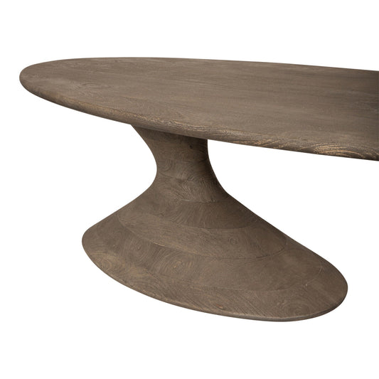 Houten salontafel Nemo grijs