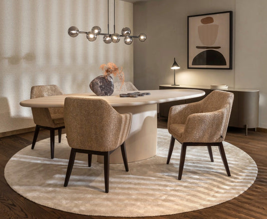 Eettafel Delphi Cream