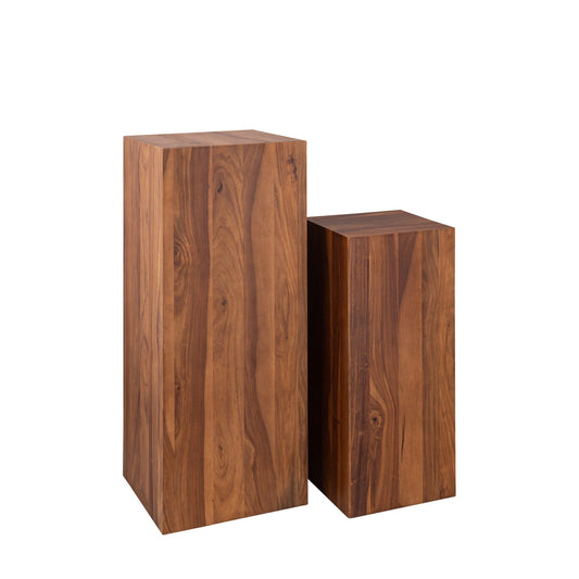 Houten Zuilenset Chevar Bruin Sheesham
