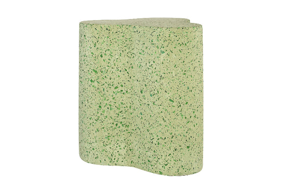 Terrazzo bijzettafel Freddy groen