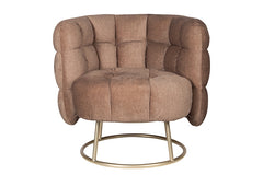 Fauteuil Vogue champagne/goud