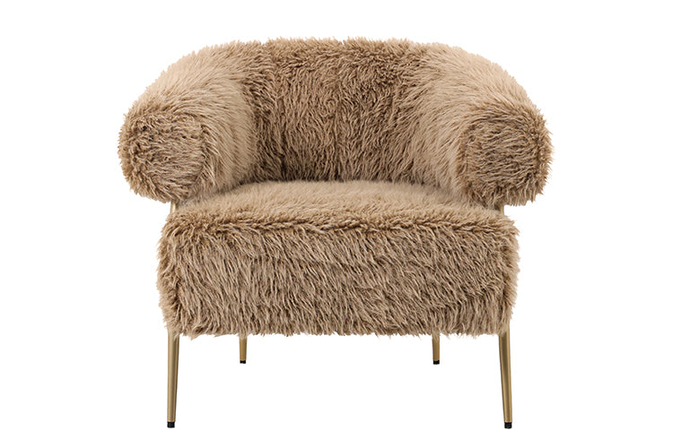 Fauteuil HAIR bruin