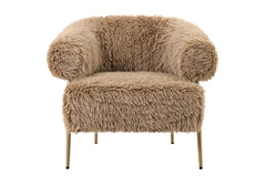Fauteuil HAIR bruin