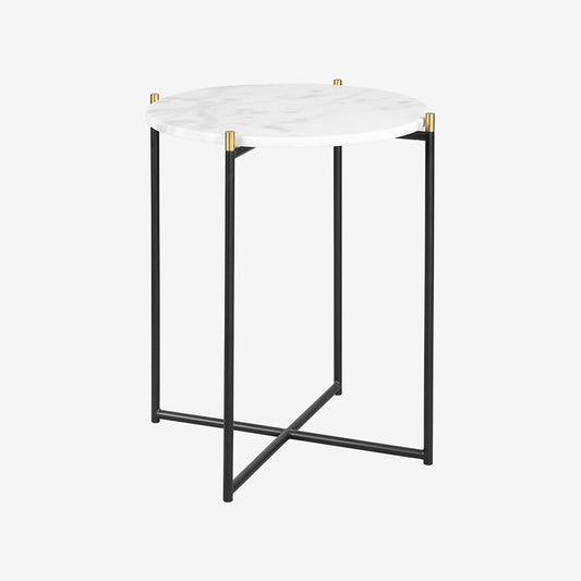 Bijzettafel Globe Wit