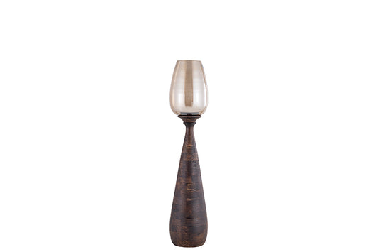 Houten windlicht Luster 100 cm