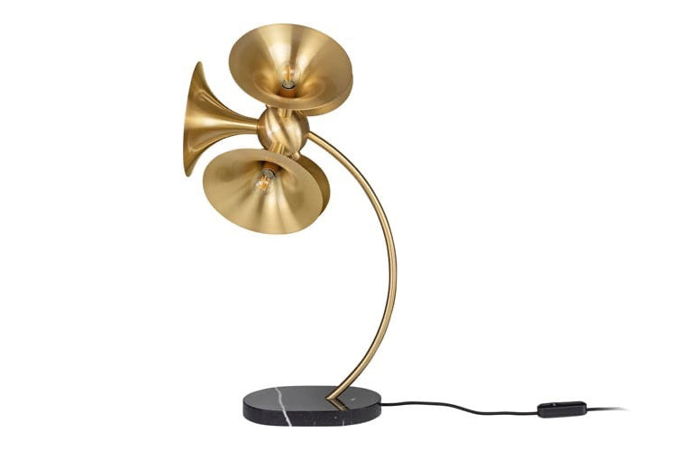 Jazz tafellamp messing