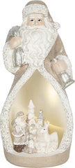 Kerstman met LED verlichting