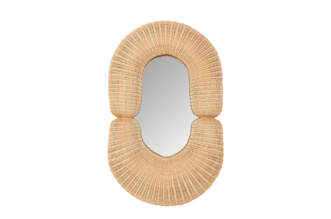 Rotan Spiegel Loop 75x120 cm