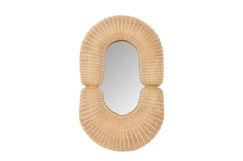 Rotan Spiegel Loop 75x120 cm