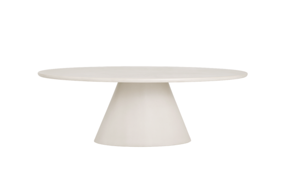 Ovalen eettafel