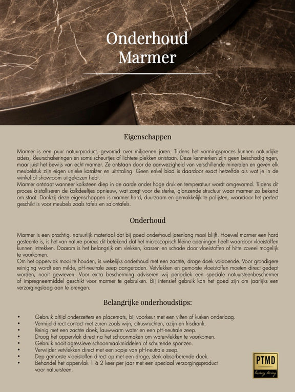 Onderhoud Marmer PTMD