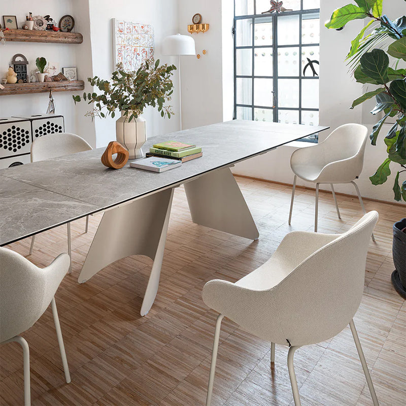 Keramische uitschuifbare eettafel Orion