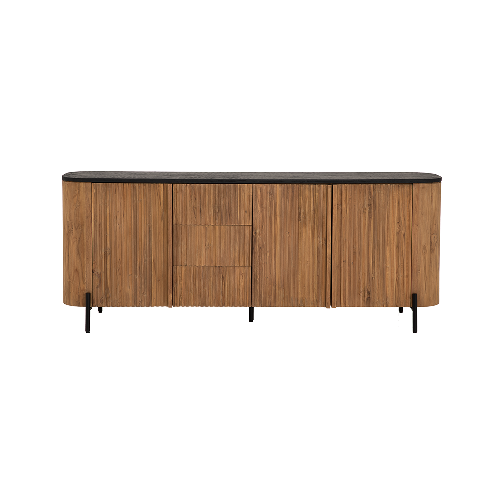 teakhouten dressoir