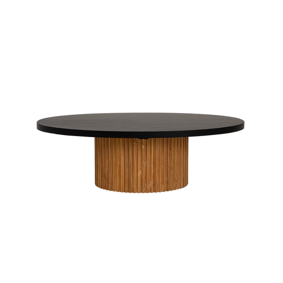 ovalen salontafel