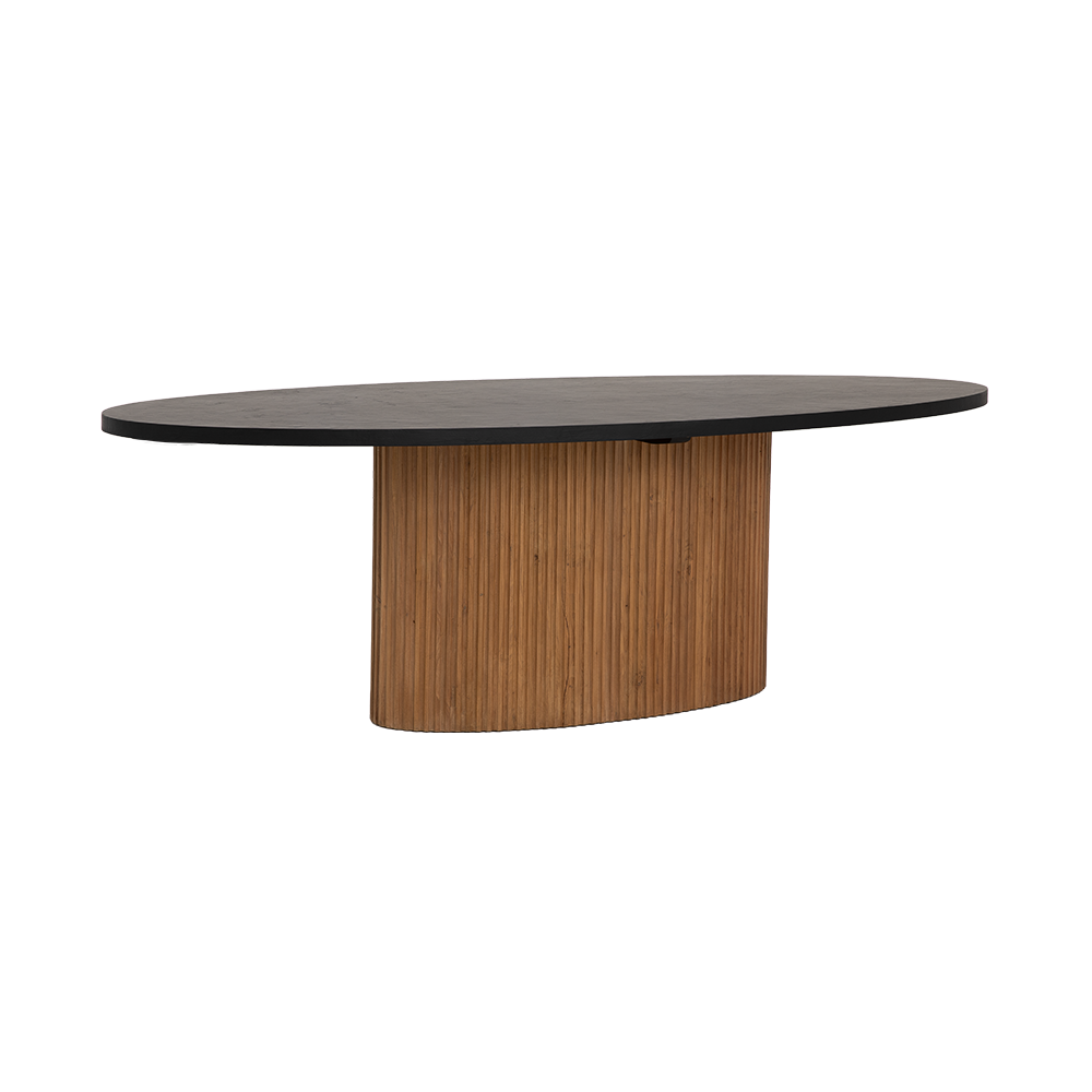 Ovalen eettafel