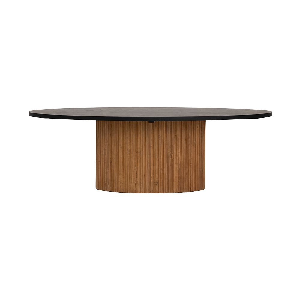 ovalen eettafel