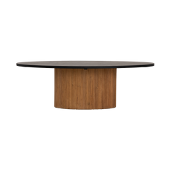 ovalen eettafel