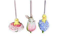 Peep/bunny/duck in flower