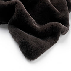 Plaid ZINZI Raven zwart