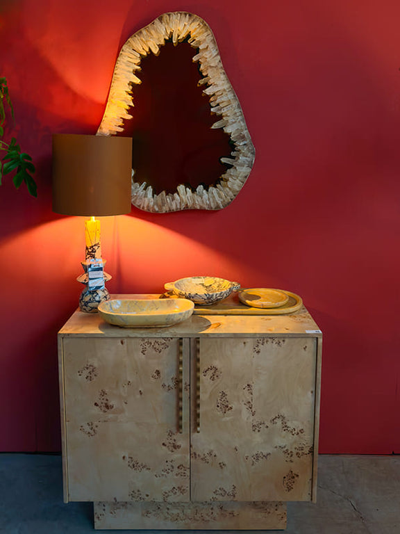 Natuurlijk Kwarts Spiegel