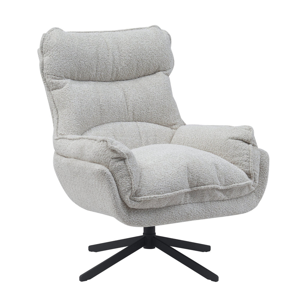Draaifauteuil Vera gebroken wit