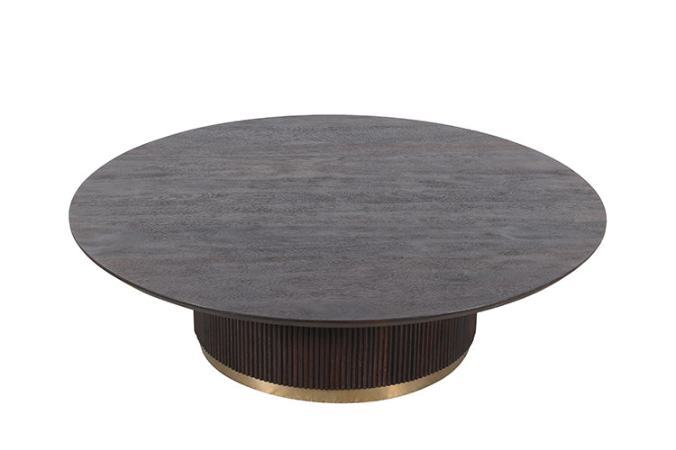 Salontafel Xelle Ø 150 cm bruin