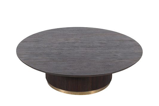 Salontafel Xelle Ø 150 cm bruin