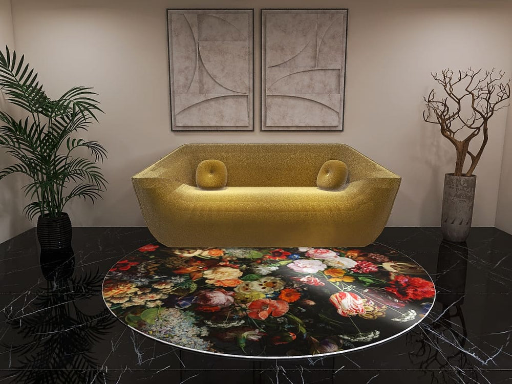 Vloerkleed Eden Queen rond